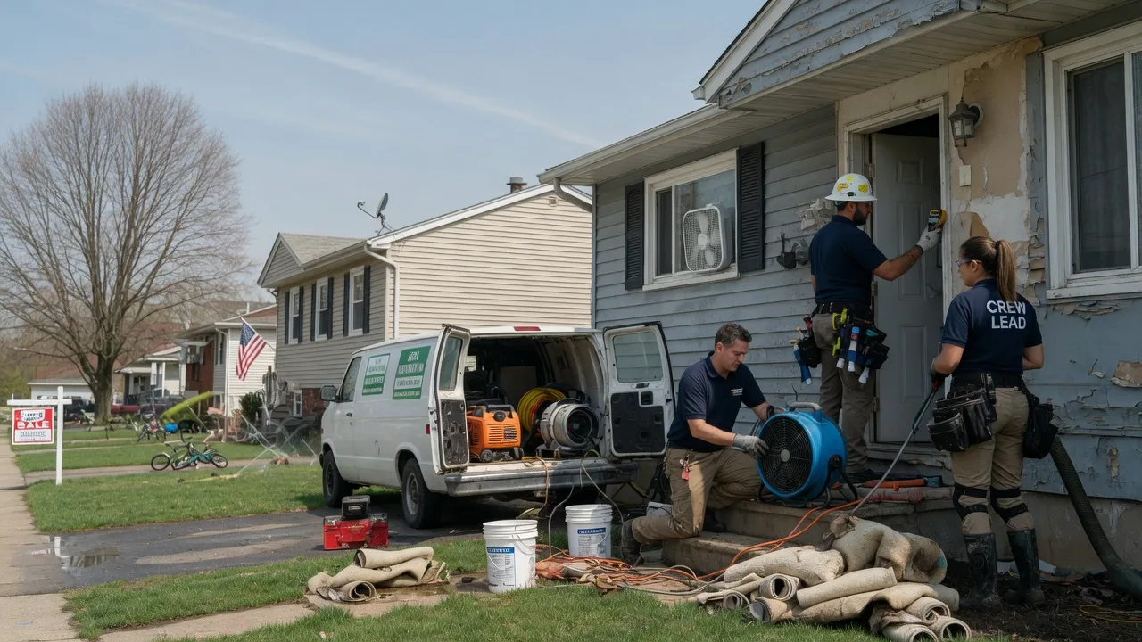 Flood Cleanup in Janesville, WI near me